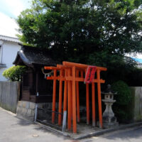 御船屋敷にあった津和野稲生神社から分祀された稲生神社