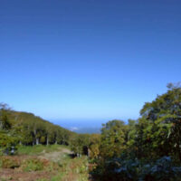 鰺ヶ沢町や日本海を望む