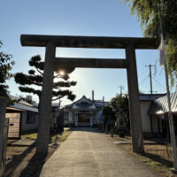 青森市内の浦町神明宮
