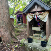 大石神社の馬の社